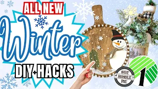 AFTER CHRISTMAS WINTER DIYS THAT MAKE YOU GO WOW! Dollar Tree WINTER DIY | Snowman DIYS