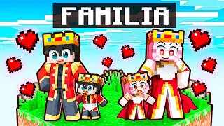 Adopté a Mi Propia Familia de REYES en Minecraft