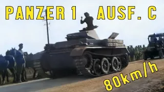 Najszybszy Niemiecki Czołg Drugiej Wojny Światowej | Panzer 1 Ausf. C