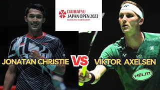 FINAL!!! Jonatan Christie vs Viktor Axelsen | Japan Open 2023 Badminton