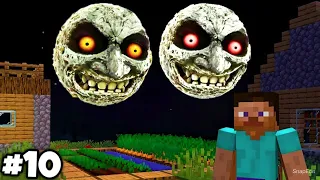 i Found Scary LUNAR MOON in Minecraft | ( Part-10 ) |