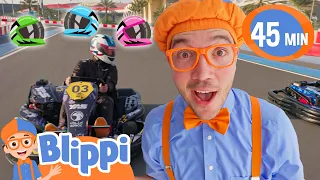 Blippi's EPIC Go-Kart Adventure | Learning Vehicles | Blippi Educational Videos for Kids