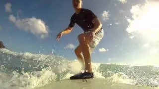 Hawaii: Surfing Waikiki in slow motion - GoPro HD