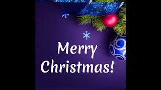 Merry Christmas. Поздравление с Рождеством на английском языке.