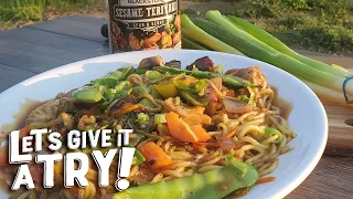 Sesame Teriyaki Stirfry | Let's Give it a Try | Blackstone Griddles