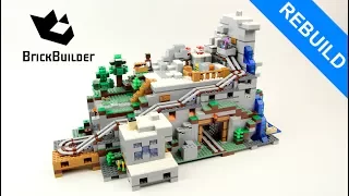 Lego Minecraft 21137 The Mountain Cave - Rebuild B - Lego Speed Build for Collectors