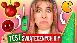 TESTUJĘ TANIE DEKORACJE ŚWIĄTECZNE z Tiktoka! 🎄 Choinki i bombki Disney DIY | Agnieszka Grzelak Vlog