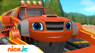 Blaze and the Monster Machines | A Equipe de Construção de Blaze ao Resgate! 🔨 | Nick Jr.