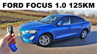 Ford FOCUS 1.0 EcoBoost 125KM Test PL muzyk jeździ