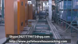 Warehouse 4 Tier Upright Pallet Racking Heavy Duty Blue 24 X 144