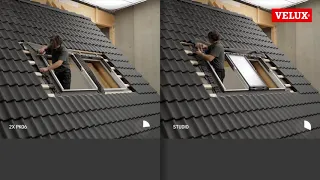 VELUX Installation - STUDIO Window v Side-by-side Combination