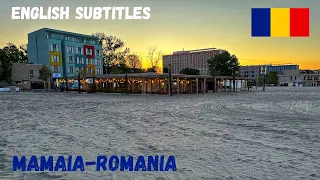 Este lume la mare (stațiunea Mamaia)?/Are there tourists at the seaside (Mamaia resort)?