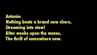 Barbie movie song: A brand new shore with lyrics on screen