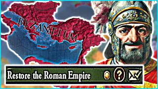 Byzantium Into Eastern Roman Empire By 1520! EU4 Byzantium Guide