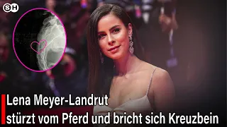 Lena Meyer-Landrut stürzt vom Pferd und bricht sich Kreuzbein #germany | SH News German