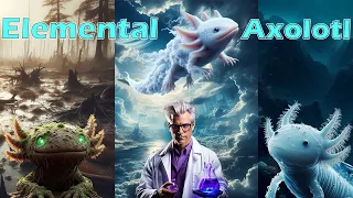 AI Nature Documentary - Beyond Biology - Elemental Axolotl - The Power Of Aritificial Intelligence!