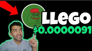 Pepe Coin llegó $0.0000091 Te DORMISTE #pepecoin