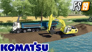 FS19 PS4/XBOX1 NEW KOMATSU PC-300 FARMING SIMULATOR MODS