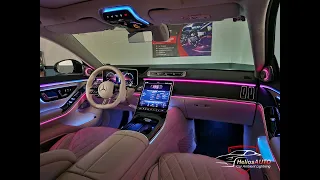 Mercedes S class W223 - Active Ambient light HeliosAUTO [4K UHD]