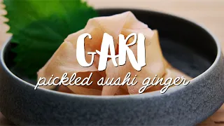 Japanese Pickled Ginger Recipe (ガリ - Gari)