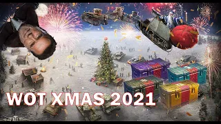 Opening 100 Christmas Boxes in WoT (I got Lucky)