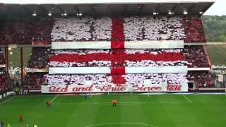 RSCL - Charleroi (20/10/13) tifo Ultras Inferno