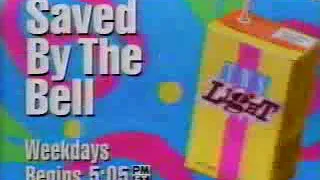 1994 TBS Saved by the Bell Promo