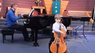 Keenan performing Elgar cello concerto (movements 1 & 2)