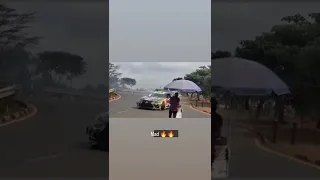 Ahmad Daham with Katana(his Lexus RC-F) on Peponi roundabout!!