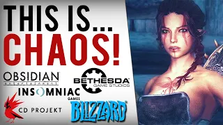 EA, Blizzard, Insomniac & WB Devs Demand Boycott! Bethesda Rejected Obsidian Elder Scrolls & More!