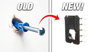 The END Of Drywall Anchors?! Fastest And Easiest Way To Hang Heavy Items! LETS TEST IT! How To DIY