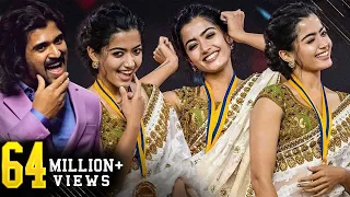 Rashmika & Vijay's Yenti Yenti Live Ramp Walk!! Wow! What an on-screen Pair! Super Cute!