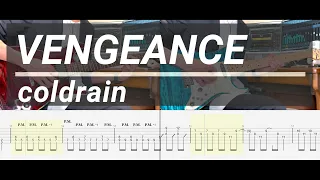 【TAB譜付き】VENGEANCE / coldrain 弾いてみた Guitar cover