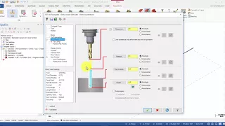 Mastercam 2018 Multiaxis Essentials Tutorial 2 - Drill with Axis Substitution