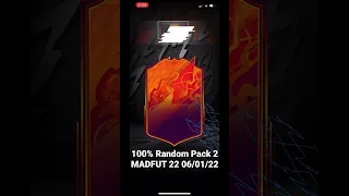 100% Random Pack MADFUT 22 06/01/22 #madfut22