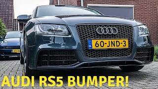 Audi RS5 Frontbumper install (RS5 Conversion) - Audi A5 Coupe Project part 2