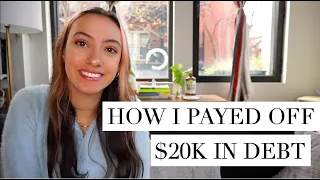 How I Paid off $20,000 of Debt in One Year | Pay off debt FAST... THIS WORKS!