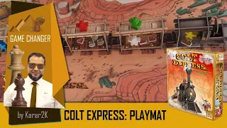 Game Changer - Colt Express: Play Mat (printable)