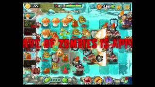 Plants vs. Zombies 2 - Frostbite Caves - Day 11 Walkthrough