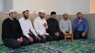 Зикр молодежи на выставке реликвий Пророка ﷺ в Маали Гергебильского района| ПроДинМедиа |ProDinMedia