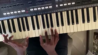 Worship piano passing Chords - Alpha and Omega