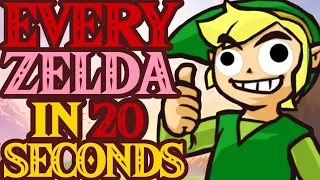 Reviewing EVERY Zelda Game in 20 SECONDS or LESS