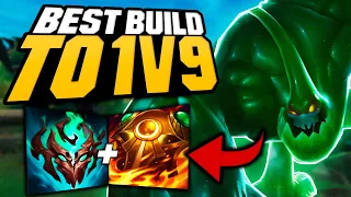 BEST BUILD TO 1V9 EVERY GAME WITH ZAC JUNGLE | JUNGLE GUIDE | SEASON 14 |