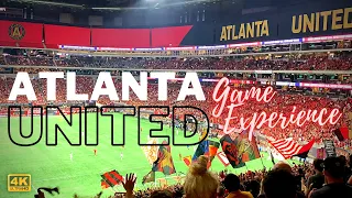 Atlanta United Soccer Game Experience Fans At Mercedes Benz Stadium