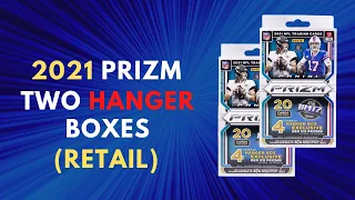 TWO 2022 Prizm Football Hangers | CRACKED RED ICE