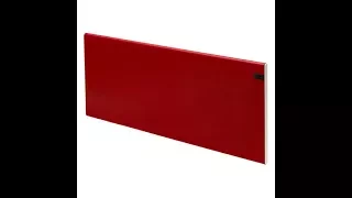 Buy Heaters: Adax Neo Red Modern Electric Panel Heater / Convector, Wall Mounted.