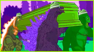 MECHA GODZILLA & IRON GODZILLA vs Legendary Godzilla - Coffin Dance Meme Cover 25