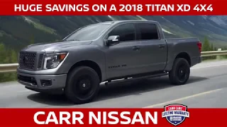 Test Drive the Nissan Titan XD at CARR Nissan