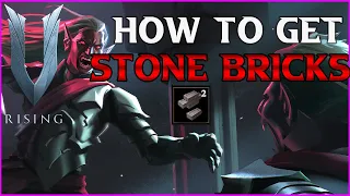 V Rising Guide: How to get Stone Bricks in V Rising