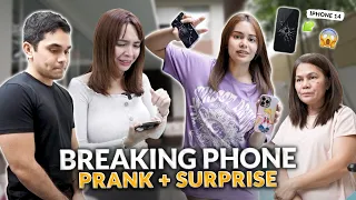 BREAKING PHONE PRANK + SURPRISE!  IVANA ALAWI